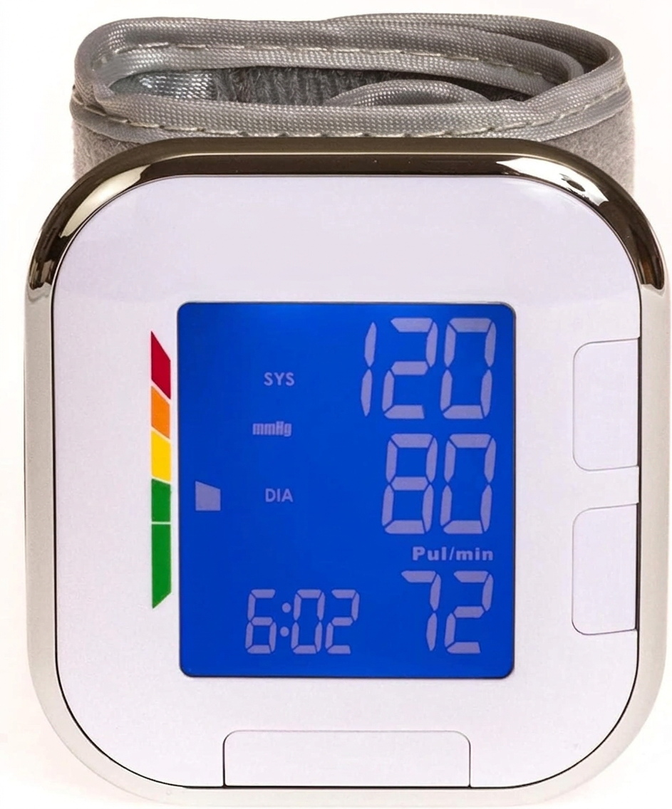 Wrist blood pressure monitor view 1